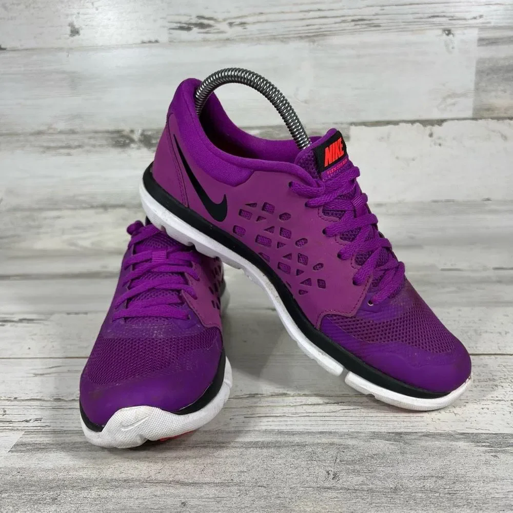 Nike Flex 2015 Women's Running Shoes Purple Pink Magenta 709021-501 Size 7.5 - Picture 6 of 8